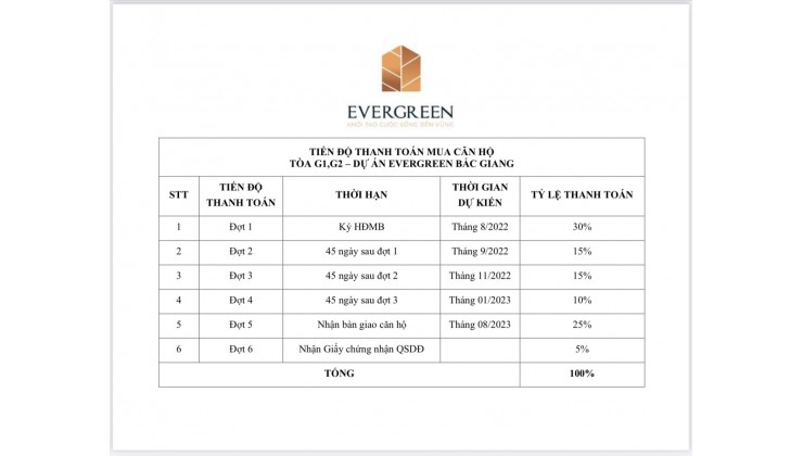 Bán chung cư giá rẻ tại thị trấn Nếnh, Bắc Giang giá 96tr